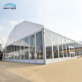 tissu en aluminium de PVC de structure de cadre de tente énorme large de polygone de 35m