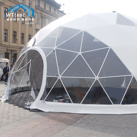 Tente en acier de dôme géodésique de 500 personnes, dômes géodésiques d'événement de décoration intérieure