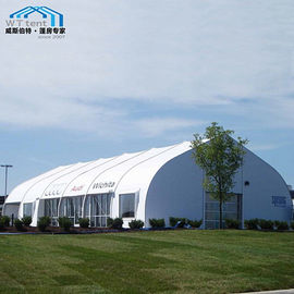 Le hangar en aluminium extérieur a courbé antidéflagrant facilement assemblé de tente