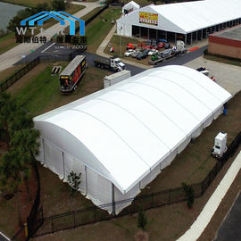 Lancement clair de toit de PVC de tente de tente d'arc/de mur de verre capacité élevée avec le Tableau