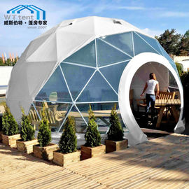 Metal la tente de dôme géodésique/couverture translucide blanche de dôme géodésique