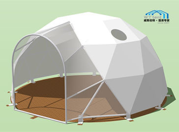 Tente adaptée aux besoins du client de dôme d'igloo avec la haute porte transparente de PVC pour le restaurant
