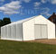 Murs durables de PVC de stockage de tentes d'atelier industriel blanc de structure modulaire