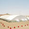 Mur de verre extérieur industriel de tente de polygone dans la taille 10m d'envergure à 35m