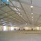 Chapiteau provisoire durable d'entrepôt avec des murs de tissu de PVC et des lampes de LED