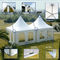 4m reliés sautent la tente de pagode avec l'utilisation de belvédère de gouttière de pluie de PVC